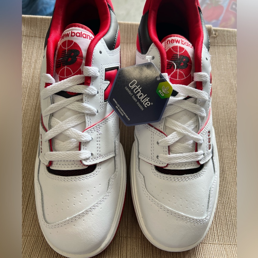 New balance 550 Red Athletic sneakers